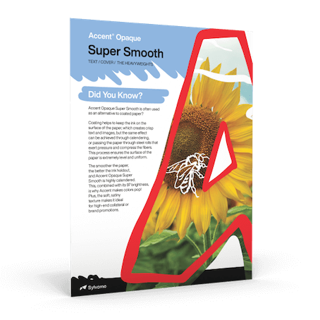 Accent Opaque Super Smooth Sell Sheet