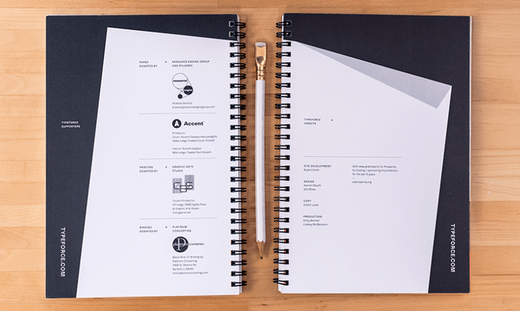 Typeforce Notebook