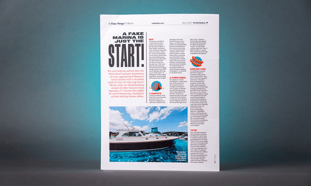 The Red Bulletin Interior page