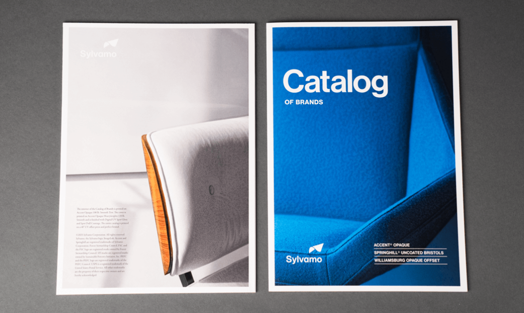 Catalog of Brand front and back covers