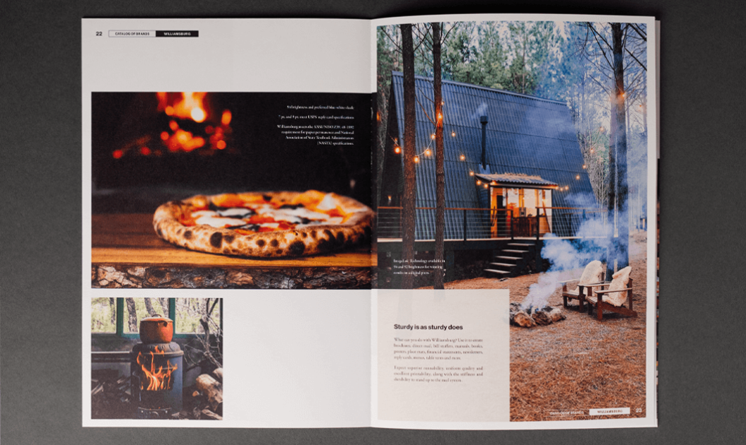 Catalog of Brands Williamsburg spread