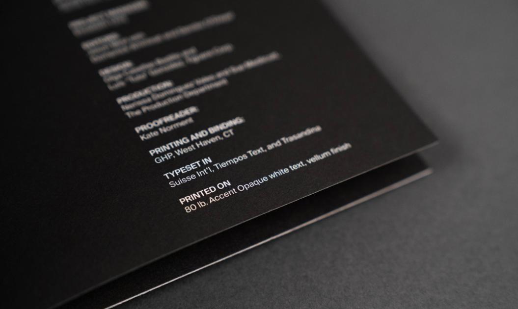 Whitney Biennial production specs