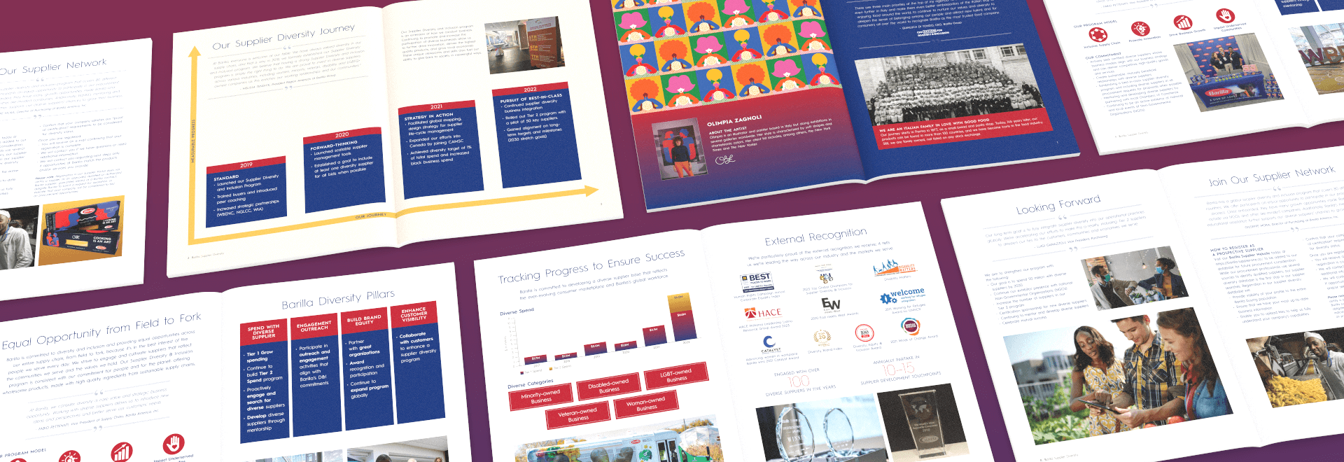 Barilla Diversity & Inclusion Brochures