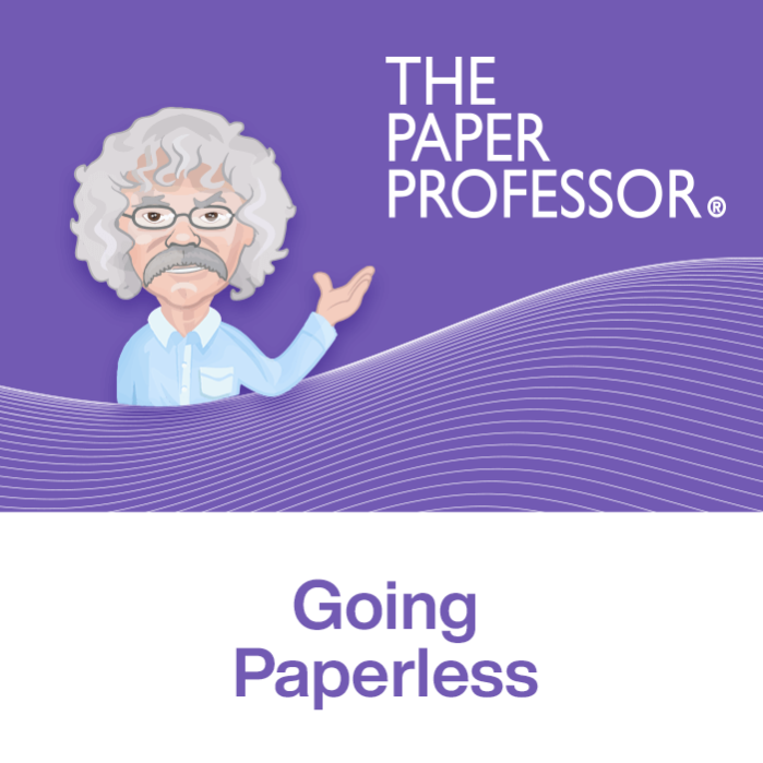 Image of The Paper Professor Going Paperless