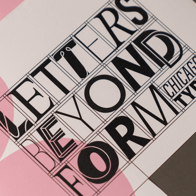 Letters Beyond Form